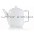 Super Plain White, Decal Printed, Personalized Ceramic Bone China Porcelain Coffee Pots